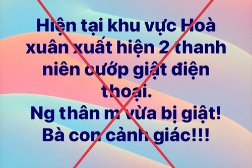 Cháu bịa chuyện bị cướp, cô vội đăng mạng xã hội cảnh báo