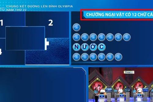 Chung kết Olympia 2022: Chương trình để lọt sự cố hy hữu ở phần thi Vượt chướng ngại vật
