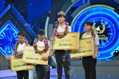 Nam sinh Thái Bình giành quán quân Đường lên đỉnh Olympia năm thứ 22
