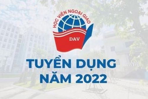 Học viện Ngoại giao tuyển dụng 40 viên chức theo hình thức thi tuyển