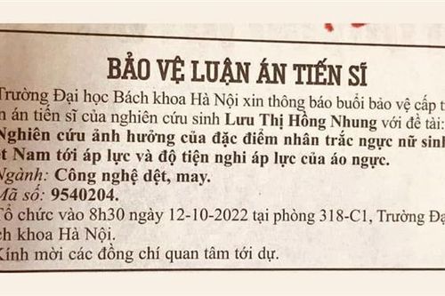 Trường ĐH Bách khoa Hà Nội lý giải tên đề tài luận án tiến sĩ gây xôn xao