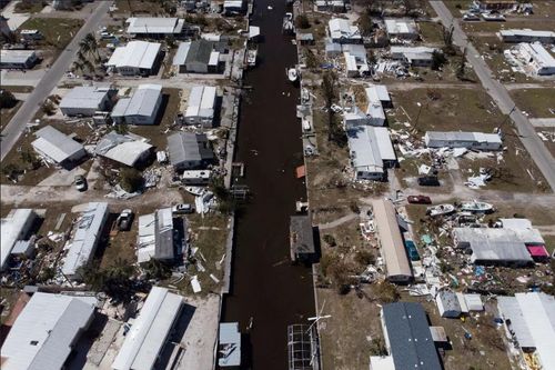 62 người chết vì bão IAN ở Florida và Bắc Carolina