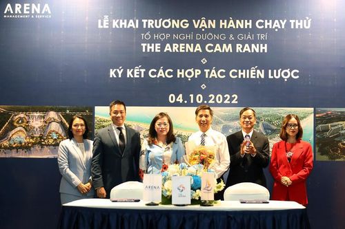 Khánh Hòa: Sở Du lịch ký kết hợp tác với Arena Management & Services - AMS