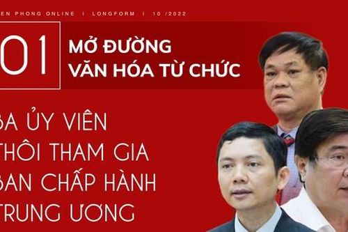 Mở đường văn hóa từ chức