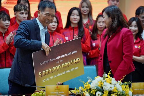 Thể thao Việt Nam được tài trợ 5 tỷ đồng, hướng đến Asiad và Olympic