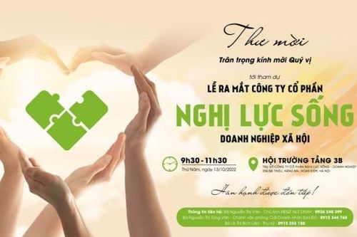Sắp ra mắt Công ty CP Nghị lực sống - Doanh nghiệp xã hội hỗ trợ toàn diện cho người khuyết tật