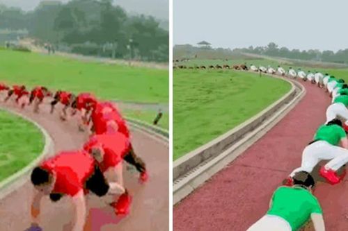 Người cao tuổi rủ nhau xếp thành hàng dài, bò như cá sấu để chữa căn bệnh ai cũng mắc phải