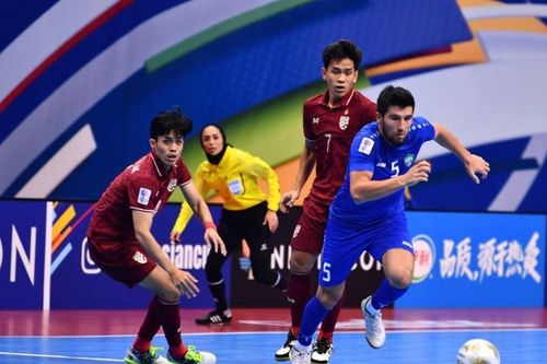 Futsal Thái Lan thảm bại 2-8 trước Uzbekistan