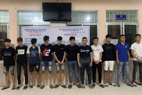 Bình Dương: Tạm giữ hình sự nhóm đối tượng có hành vi côn đồ, phá hoại tài sản