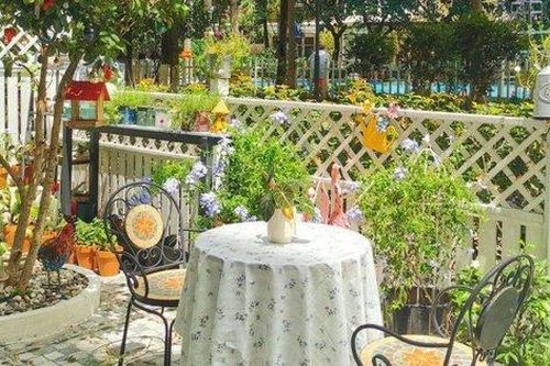 Biến mảnh sân cỏ mọc um tùm thành khu vườn đa sắc