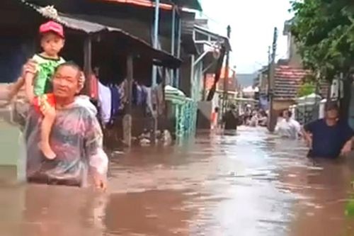 Vạn Ninh: Mưa lớn làm 51 căn nhà bị ngập, ước thiệt hại khoảng 300 triệu đồng