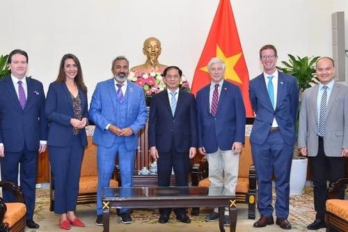 Bộ trưởng Ngoại giao Bùi Thanh Sơn tiếp đoàn các Hạ nghị sỹ Hoa Kỳ