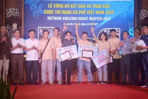 Giải nhất Cuộc thi Rang cà phê Việt Nam 2022 thuộc về ai?