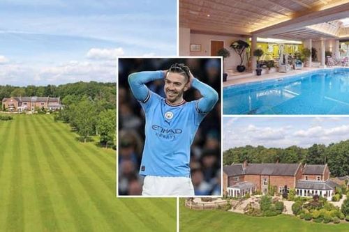 Man City: Jack Grealish mua biệt thự 6 triệu Bảng, có sân trực thăng riêng