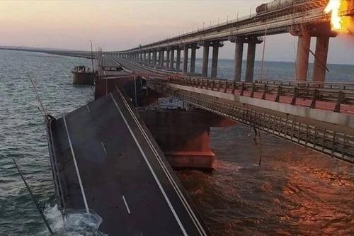 Nga bắt 8 người liên quan vụ nổ trên cầu nối Crimea