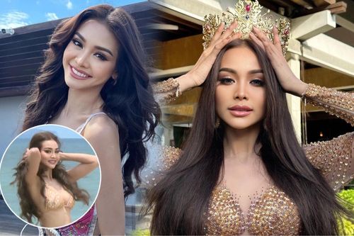 'Tóc bay rối nùi' vì gió biển, Hoa hậu Engfa có pha xử lý đẳng cấp khiến fan ráo riết đòi 'ụp crown'