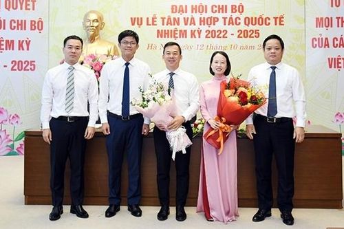Đại hội Chi bộ Vụ Lễ tân và hợp tác quốc tế