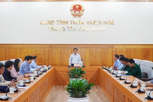 Học sinh vũng trũng Thừa Thiên - Huế nghỉ học từ chiều 14/10 để tránh mưa lũ