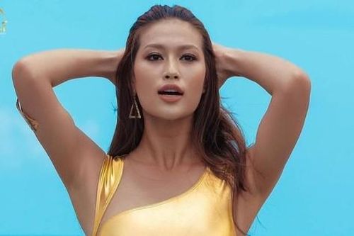 Ảnh bikini của Thiên Ân và thí sinh Hoa hậu Hòa bình