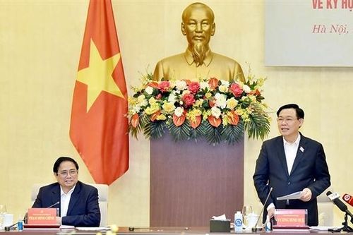 Hội nghị Đảng đoàn Quốc hội và Ban cán sự Đảng Chính phủ về chuẩn bị Kỳ họp thứ Tư, Quốc hội Khóa XV