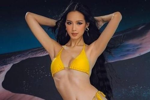 Phần thi bikini ấn tượng của Bảo Ngọc