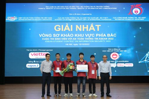 Học viện Kỹ thuật mật mã giành vé tham dự Cyber SEA GAME tại Thái Lan