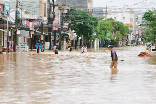 Vùng 'rốn lũ' Đại Lộc, Quảng Nam: Nhiều nơi bị ngập sâu trong nước