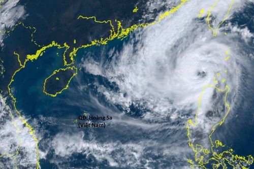 Bão Nesat vào Biển Đông, mạnh nhất cấp 13