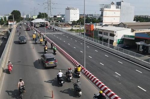 Thông xe toàn bộ cầu Bưng 500 tỷ tại TPHCM