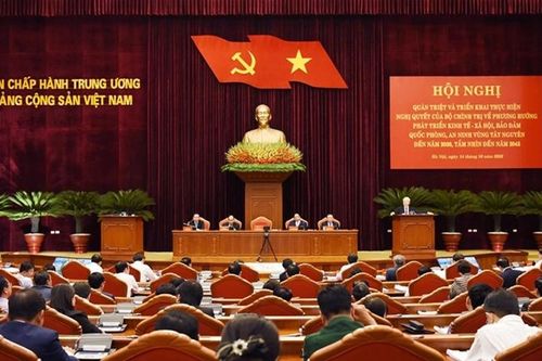 Hội nghị quán triệt và triển khai Nghị quyết phát triển vùng Tây Nguyên