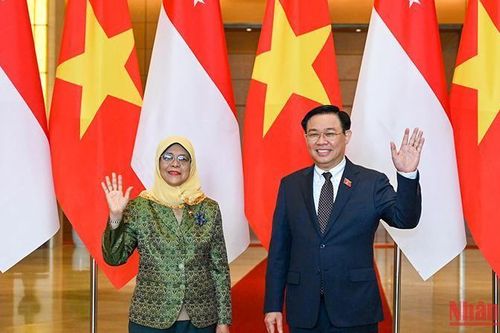 Góp phần đưa quan hệ Đối tác chiến lược Việt Nam và Singapore ngày càng phát triển sâu sắc