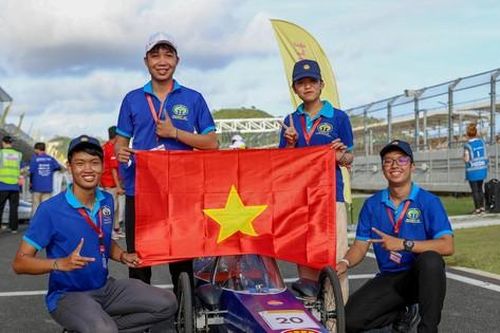 Đội sinh viên Việt Nam giành hai giải thưởng tại cuộc thi Shell Eco-marathon 2022