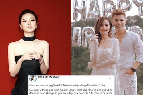 Midu lên tiếng về tin đồn mang thai sau nhiều lần bị bắt gặp tình tứ với Trần Anh Huy