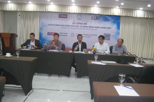 14 bộ, cơ quan trung ương không hề công khai tài liệu nào về ngân sách của mình, tính đến 31/3/2022