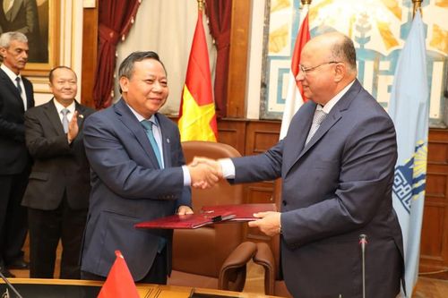 Thủ đô Hà Nội và Cairo thúc đẩy hợp tác hữu nghị và toàn diện