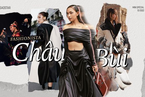 Fashionista Châu Bùi: 'Cá tính riêng là nguồn cảm hứng'