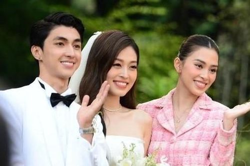Đỗ Mỹ Linh, Tiểu Vy và dàn sao dự đám cưới Phương Nga