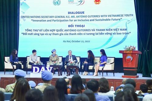 Tổng thư ký LHQ: 'Thanh niên tiên phong đóng góp vào phát triển bền vững'