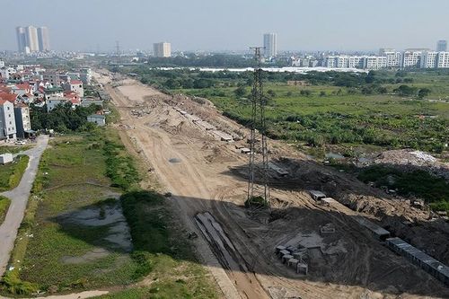 Hà Nội: Đường vành đai 3,5 hơn 1.000 tỷ đồng thi công ì ạch, chậm tiến độ