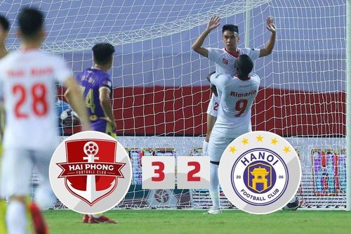 'Biếu' Hải Phòng 2 bàn thắng, Hà Nội FC trắng tay trên sân Lạch Tray