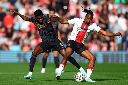 Trực tiếp bóng đá Southampton 1-1 Arsenal