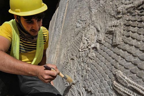 Phát hiện phù điêu cổ niên đại 2.700 năm ở Iraq
