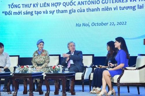 Tổng thư ký LHQ gửi gắm thông điệp về đoàn kết tới thanh niên Việt Nam