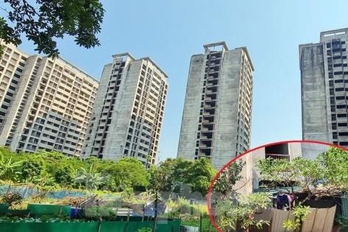 Cận cảnh khu ký túc xá 'nghìn tỷ' bỏ hoang giữa Thủ đô thành nơi làm gara ôtô