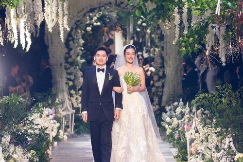 Lộ diện mỹ nhân bắt được hoa cưới của Hoa hậu Đỗ Mỹ Linh