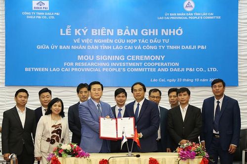 Lào Cai trải thảm đỏ để đón dự án nghỉ dưỡng 6 sao từ Hàn Quốc