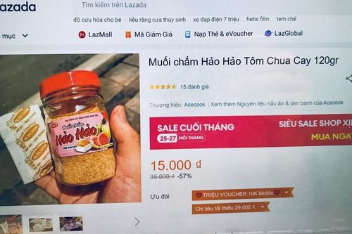 Acecook Việt Nam không bán riêng gói súp mì ăn liền 'Hảo Hảo tôm chua cay'