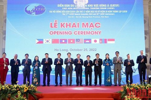 Khai mạc Đại hội đồng Diễn đàn Du lịch liên khu vực Đông Á lần thứ 17 năm 2022