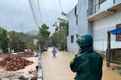 Đà Nẵng: Mưa lớn, một vài nơi ngập lụt cục bộ