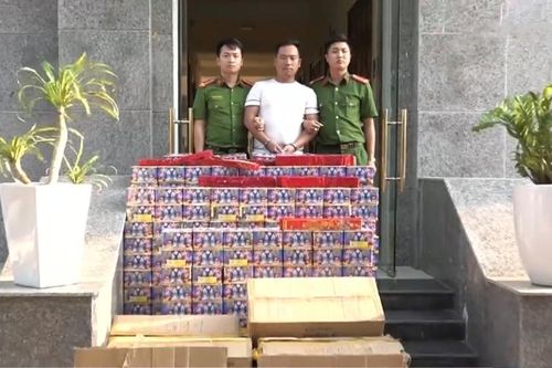 Bắt giữ kẻ cầm đầu đường dây tiêu thụ hơn nửa tấn pháo